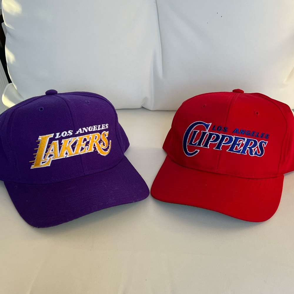 Vintage Starter LA Lakers & Clippers Snapback